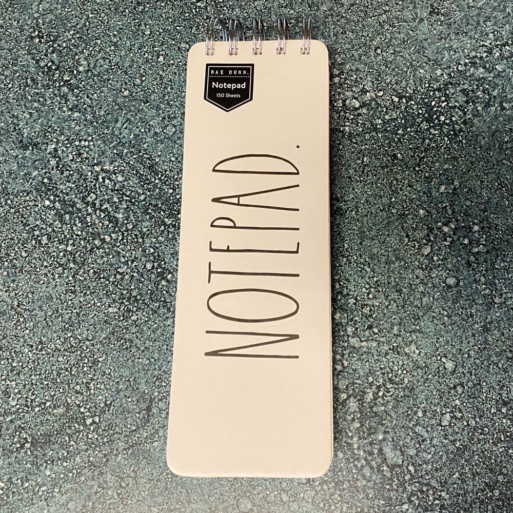 Rae Dunn Notepad